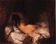 Jean Francois Millet Reclining Nude USA oil painting reproduction